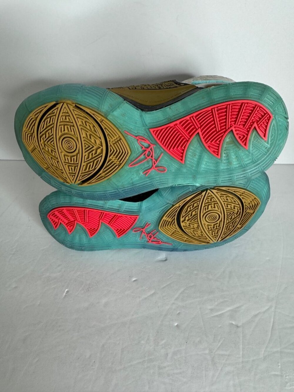 Concepts x Nike Kyrie 6 PS Golden Mummy High Top Sneaker kids US 12 C EU 29.5 - Picture 8 of 8